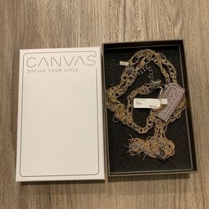Canvas brand Necklace from Nordstroms